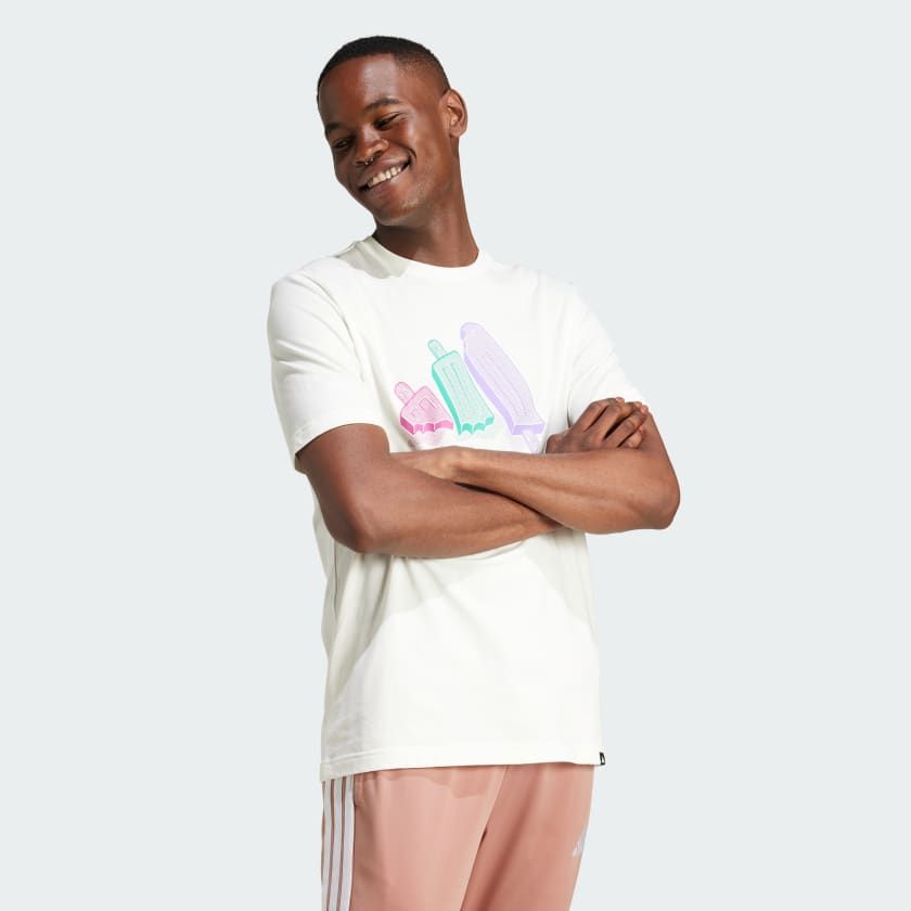 Áo Phông - Áo thun Thể Thao Nam ADIDAS M L Ice Tee JJ4020