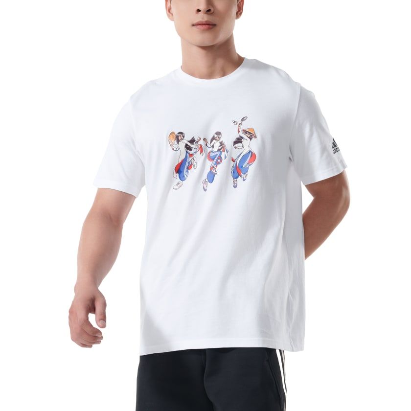 Áo Phông - Áo thun Tập Luyện Nam ADIDAS Vn Sporty Lady I JL3098