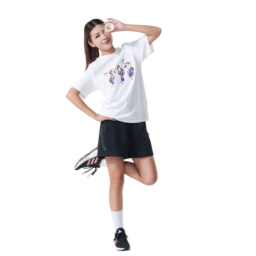 Áo Phông - Áo thun Tập Luyện Nam ADIDAS Vn Sporty Lady I JL3098