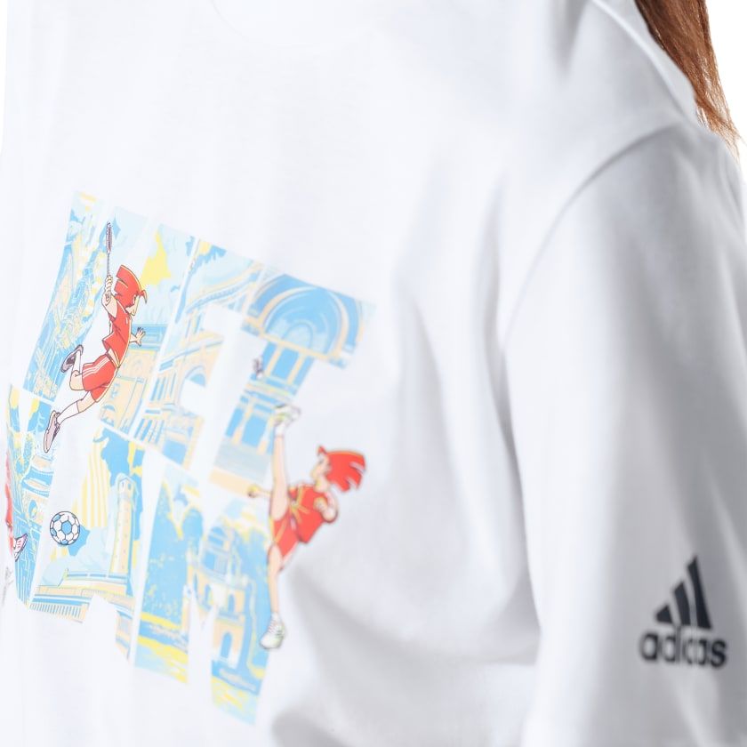 Áo Phông - Áo thun Tập Luyện Nam ADIDAS Vn Landmarks I JL3100
