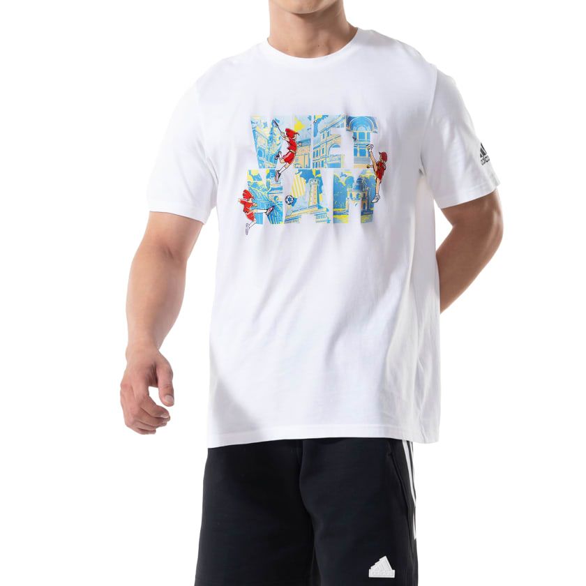 Áo Phông - Áo thun Tập Luyện Nam ADIDAS Vn Landmarks I JL3100
