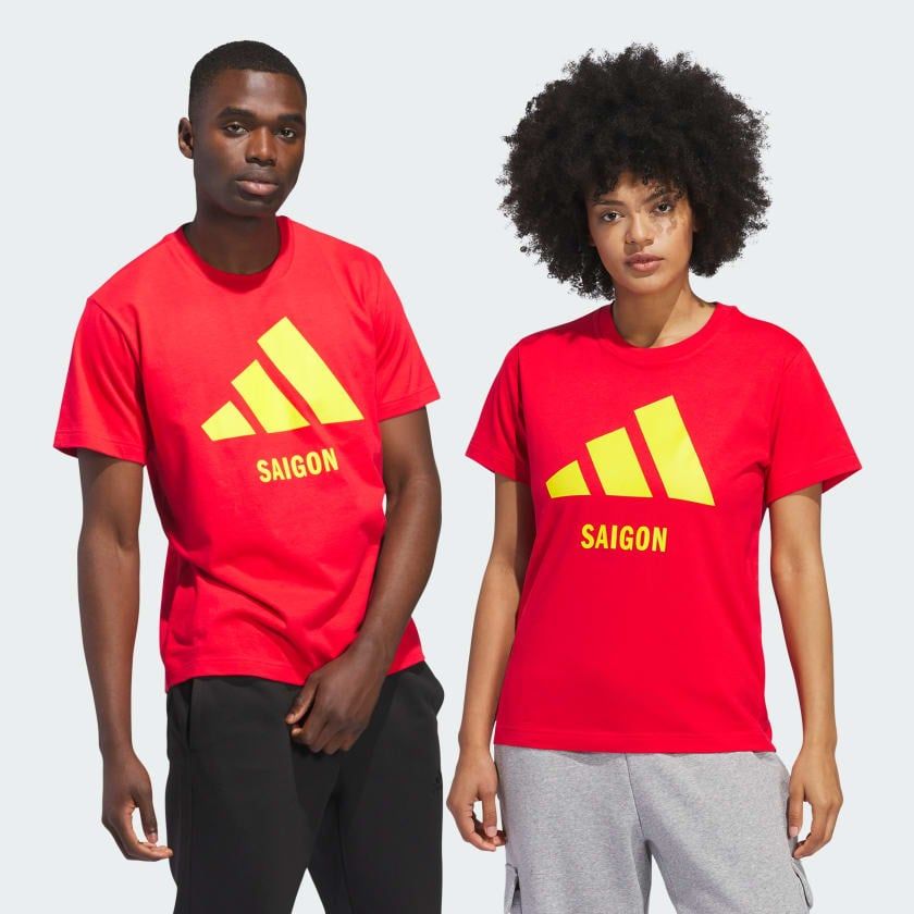 Áo Phông - Áo thun Thể Thao Unisex ADIDAS Saigon Tee JM9511