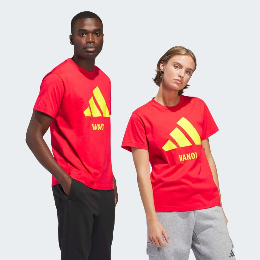 Áo Phông - Áo thun Thể Thao Unisex ADIDAS Hanoi Tee JM9513