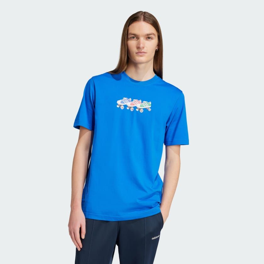 Áo Phông - Áo thun Originals Nam ADIDAS Q12 Ts Roller JP2665