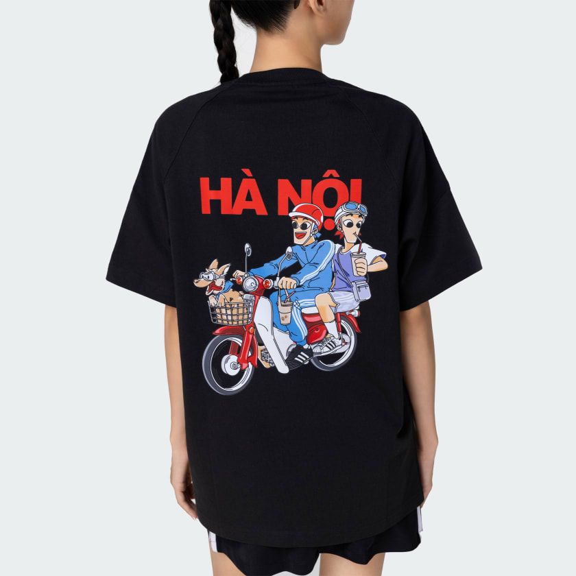 Áo Phông - Áo thun Thể Thao Unisex ADIDAS A/Xs Gfx Xe May 1 Tee KL0921