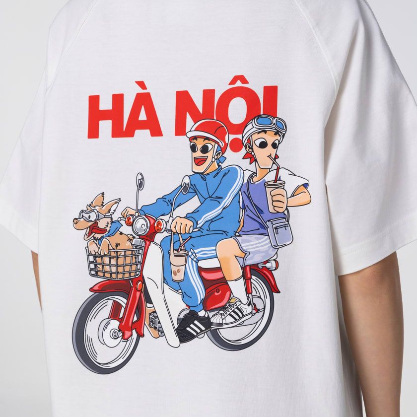 Áo Phông - Áo thun Thể Thao Unisex ADIDAS A/Xs Gfx Xe May 2 Tee KL0922