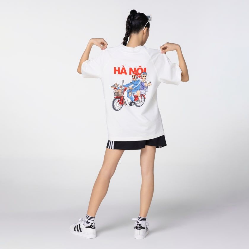 Áo Phông - Áo thun Thể Thao Unisex ADIDAS A/Xs Gfx Xe May 2 Tee KL0922