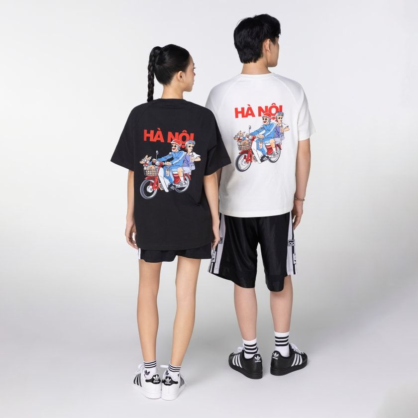 Áo Phông - Áo thun Thể Thao Unisex ADIDAS A/Xs Gfx Xe May 2 Tee KL0922
