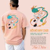  Áo Phông - Áo thun Casual Unisex SOR Hồi Đó Hay Chơi Thả Diều TGP240104 