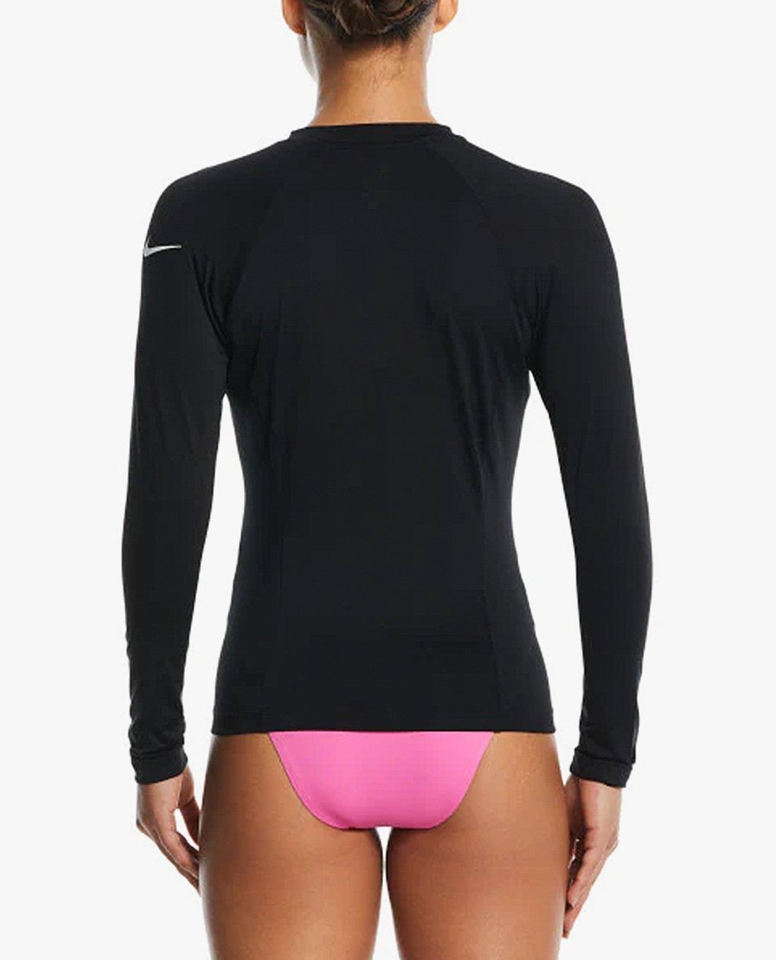 Áo Bơi Bơi Nữ NIKE Nike Logo Long Sleeve Zip Hydroguard NESSE327-001