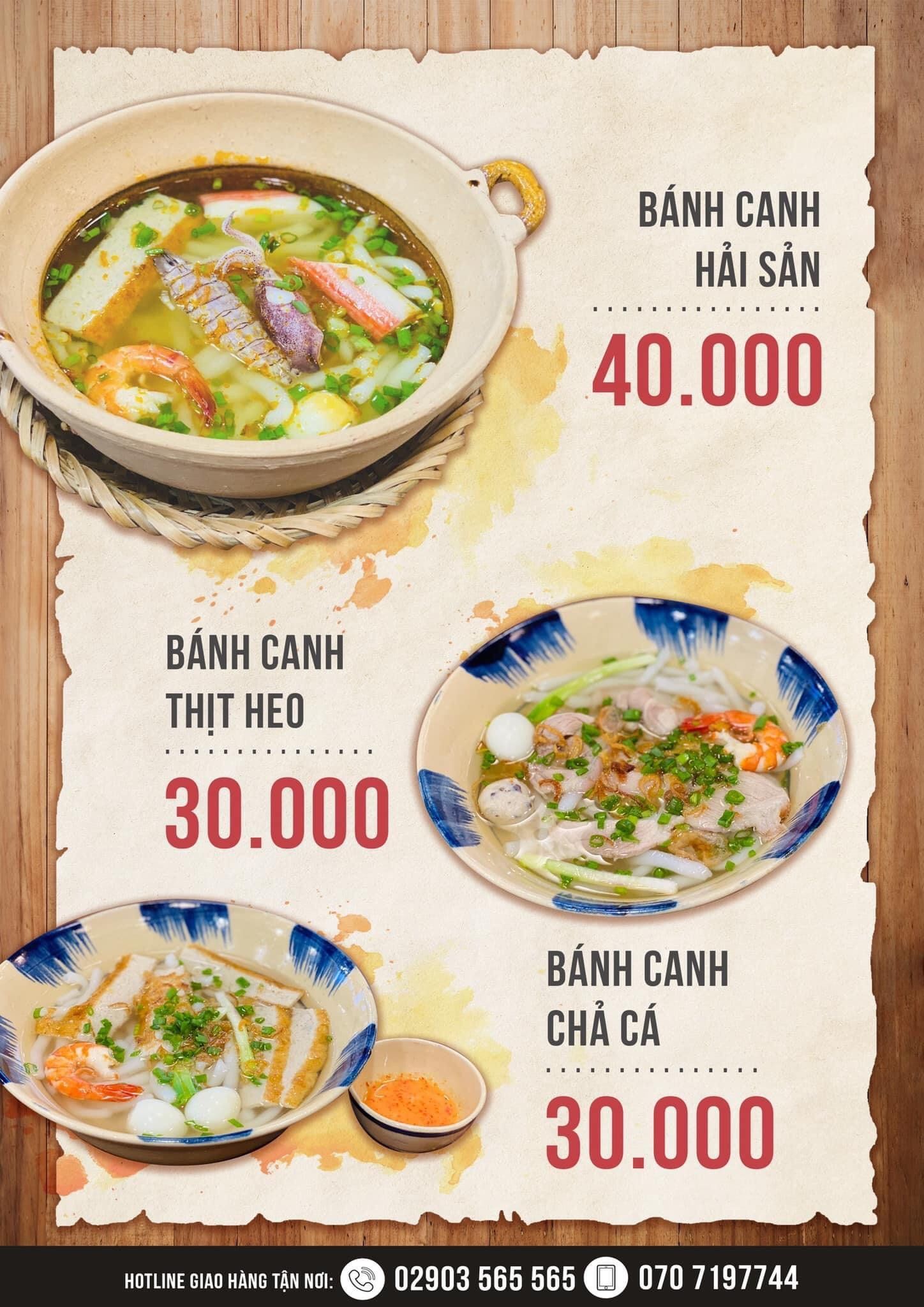 Bánh canh thịt heo - Bánh Canh Xưa