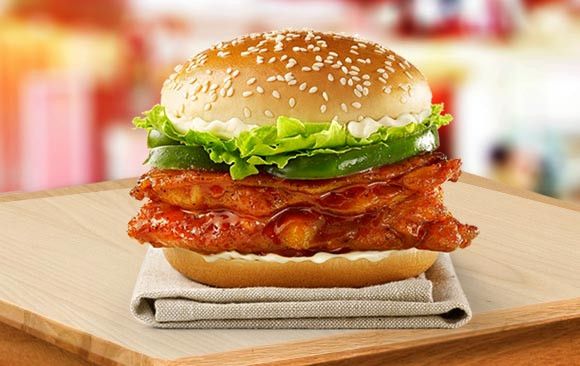 Burger Gà quay Flava
