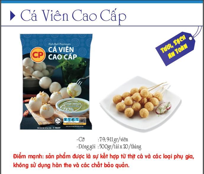 Cá Viên cao cấp