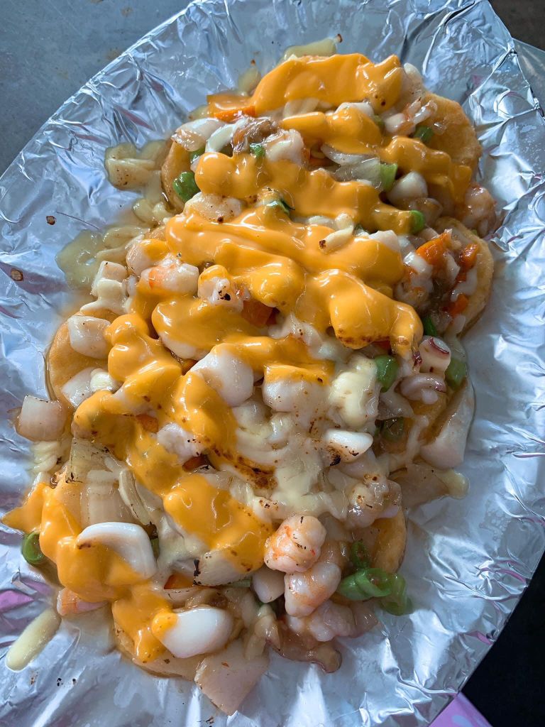 Đậu hũ hải sản cheese - Quán 7 Thép