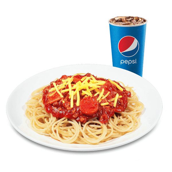 N6 - Mì Ý sốt bò bằm + Nước ngọt - Jollibee