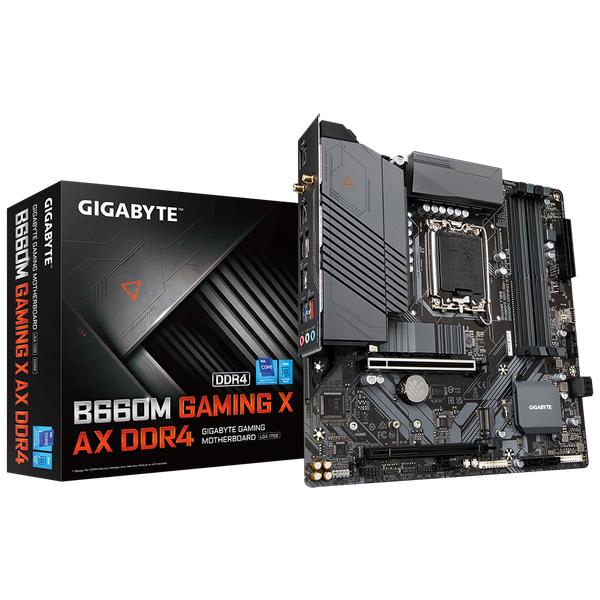 MAIN  B660M  GIGABYTE GAMING X AX DR4 ( CÓ WIFI) NEW