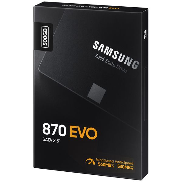 SSD 500G SAMSUNG 870 EVO SATA CHÍNH HÃNG NEW( MẤT BOX K BẢO HÀNH )