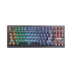 BÀN PHÍM CƠ CÓ DÂY GAMING NEWMEN GE87R BLUE SWICH LED RGB NEW