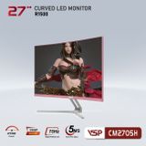 LCD 27 IN VSP CM2705H CONG (FHD 75HZ, HDMI+VGA ) HỒNG NEW