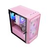 CASE SEGOTEP ARTIST/2 FAN RGB  PINK NEW ( 2 FAN LED RGB)