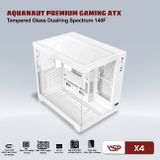 CASE VSP X4 AQUANAUT PREMIUM GAMING ATX TRẮNG NEW ( KHÔNG KÈM FAN)