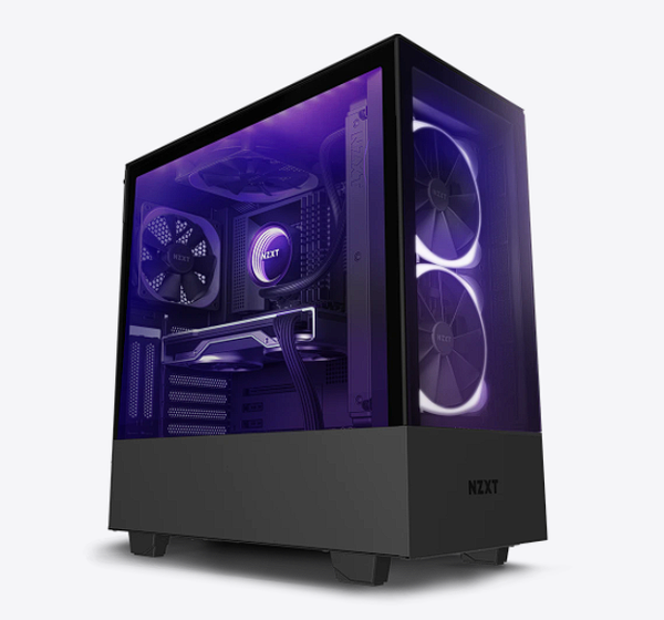 CASE NZXT H510 ELITE BLACK FAN LED RGB NEW