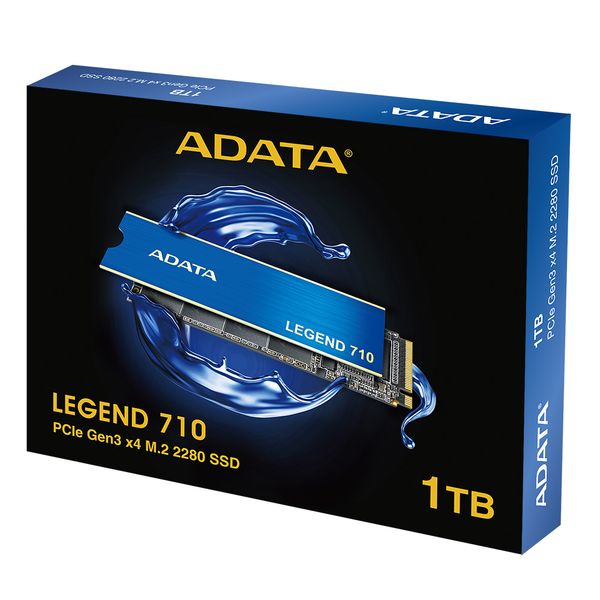 SSD 1T ADATA LEGEND 710 PCIe Gen3 x4 M2 NVME NEW