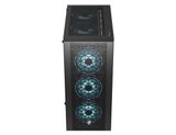 CASE VITRA SAPHIRA NX16 BLACK E-ATX 3FRGB (KÈM 3 FAN RGB) NEW