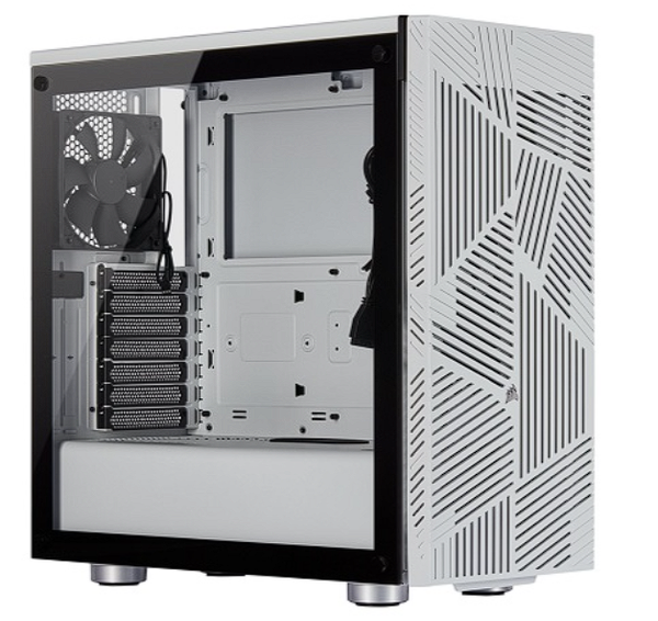 CASE CORSAIR 275R AIRFLOW TG WHITE NEW