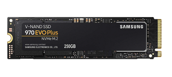 SSD 250GB SAMSUNG 970 EVO PLUS  M.2 NVMe PCIe Gen3x4 NEW