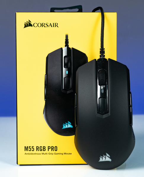 Chuột Corsair M55 RGB PRO Black NEW