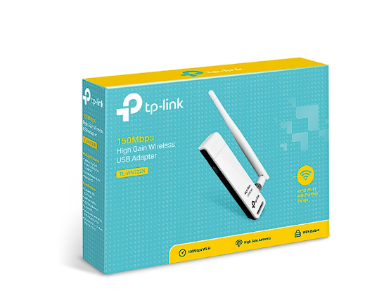USB THU WIFI  150Mbps TP-Link TL-WN722N Trắng NEW