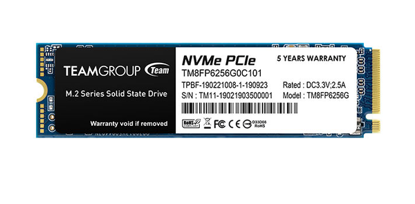 SSD 256GB TEAMGROUP MP33 M.2 PICE GEN3X4 NEW
