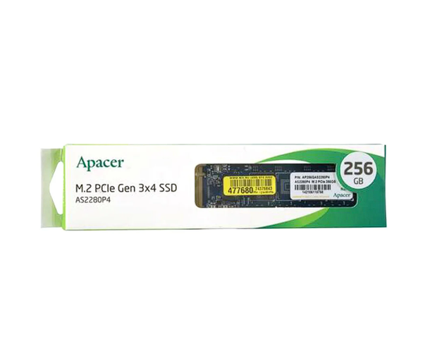 SSD 256G APACER AS2280P4 M2 NVME NEW