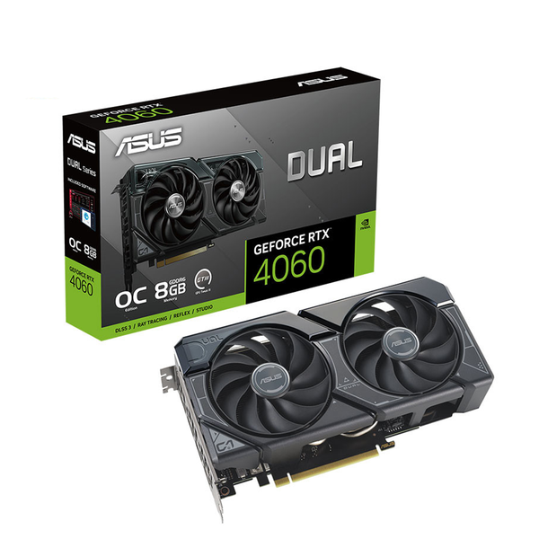 VGA RTX 4060Ti 8G ASUS DUAL 2 FAN NEW