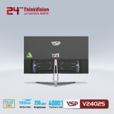 LCD 24 IN VSP V2402S VA 165HZ PHẲNG NEW