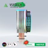 FAN TẢN NHIỆT KHÍ  CPU VSP V400 PLUS LED RGB  NEW