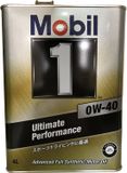 Mobil 1 A3/B3, A3/B4 0W-40 Nhớt xe ô tô động cơ xăng 4.0L