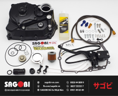 MSX, MONKEY 125 Nắp máy phải TAKEGAWA TYPE-R