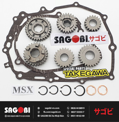  BỘ BÁNH RĂNG BỘ SỐ TAKEGAWA (MXS 125/ MONKEY 125) 