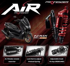  NMAX 155, PCX125-150 Giảm xóc/ phuộc sau PROFENDER AIR SERIES (315mm) 