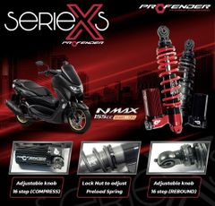  NMAX 155, PCX125-150 Giảm xóc/ phuộc sau PROFENDER X SERIES (315mm) 