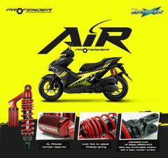  AEROX, NVX 125-155 Giảm xóc/ phuộc sau PROFENDER AIR SERIES (285-305mm) 