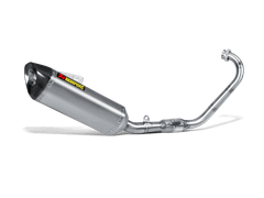  KIT PÔ YAMAHA R125 AKRAPOVIC Racing Line (Titanium) 