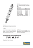 BONNEVILLE T100, BONNEVILLE T120, STREET SCRAMBLER Giảm xóc/ phuộc sau Öhlins STX 36 TWIN