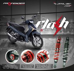  FUTURE, WAVE 125 Giảm xóc/ phuộc sau PROFENDER FLASH SERIES (330mm) 