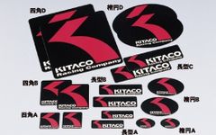  BỘ TEM DÁN KITACO RACING COMPANY (KHỔ NHỎ - HÌNH OVAL) 