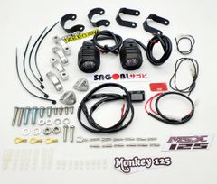  MSX125, MONKEY 125 Đèn trợ sáng LED 6.5W TAKEGAWA 3.0 