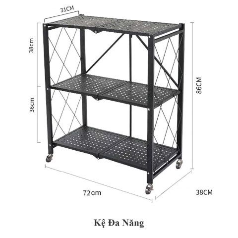 Kệ Đa Năng 3 Tầng K8-3