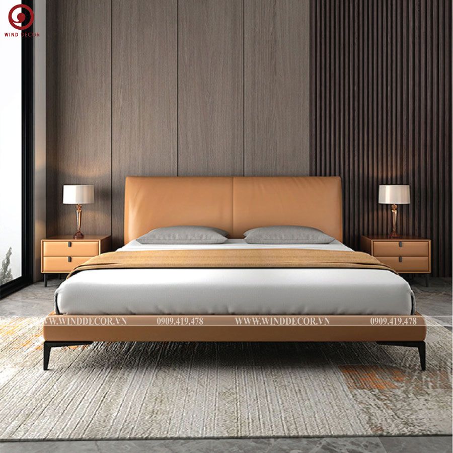 Giường Bọc Nệm GBN-44